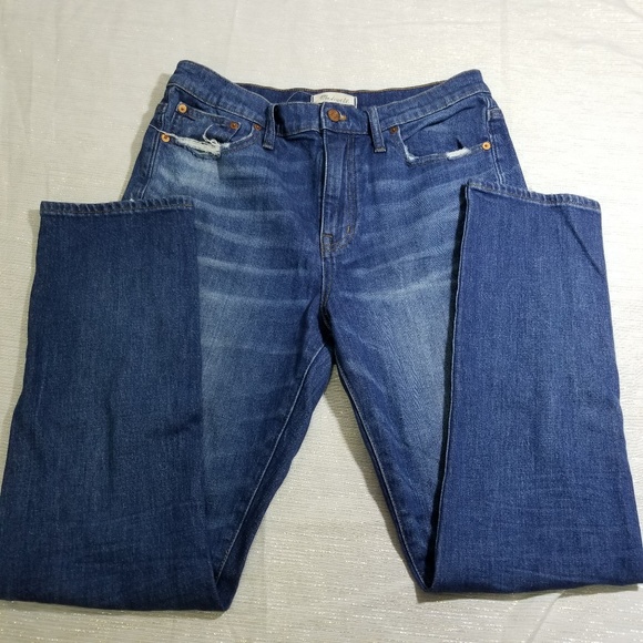 Madewell Denim - Madewell The High-Rise Slim Boyjean SZ 29